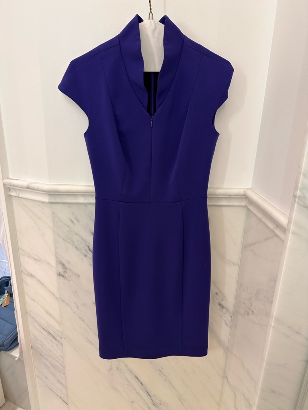 Nora Gardner Evelyn Dress in Deep Violet